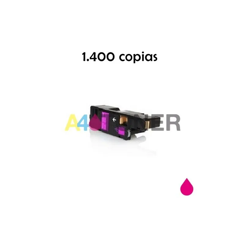 Toner C1700 magenta, compatible with Epson original toner (C13S050612) A4toner.com