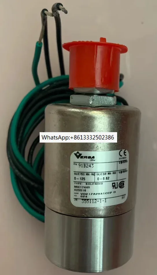 91B244/ 91B243 genuine valve solenoid two way for Fusheng GD compressor parts VERSA brand