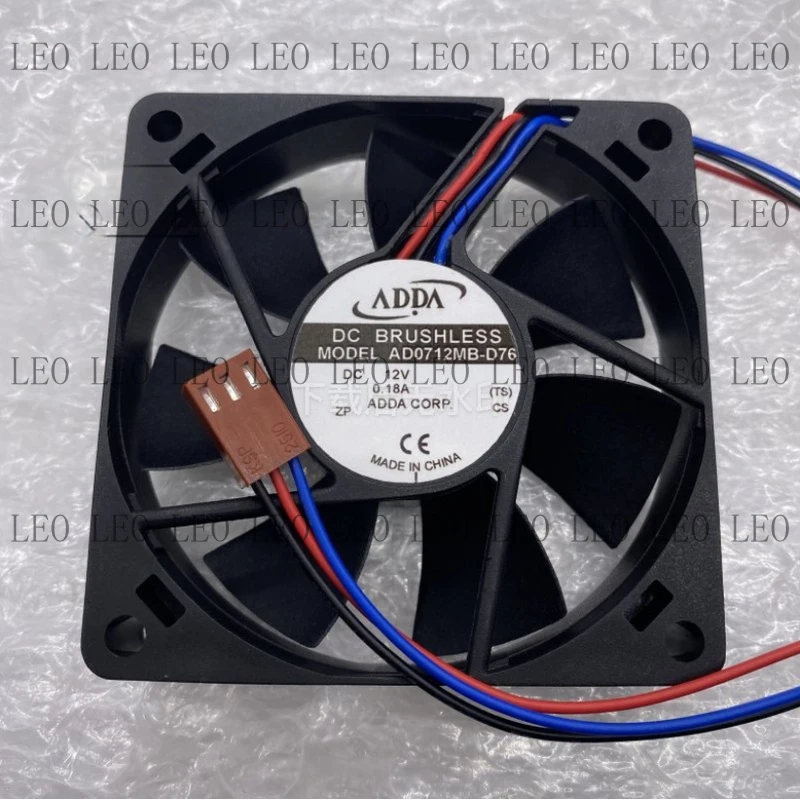 SS FOR ADDA AD0712MB-D76 DC12V 0.18A 7cm 7015 3-pin cooling fan