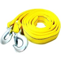 1pc 3/4M Car Tow Cable Heavy Duty 5 Ton Trailer Rope Towing Pull Rope Strap Hooks Van Road Recovery Car Accessories Towing