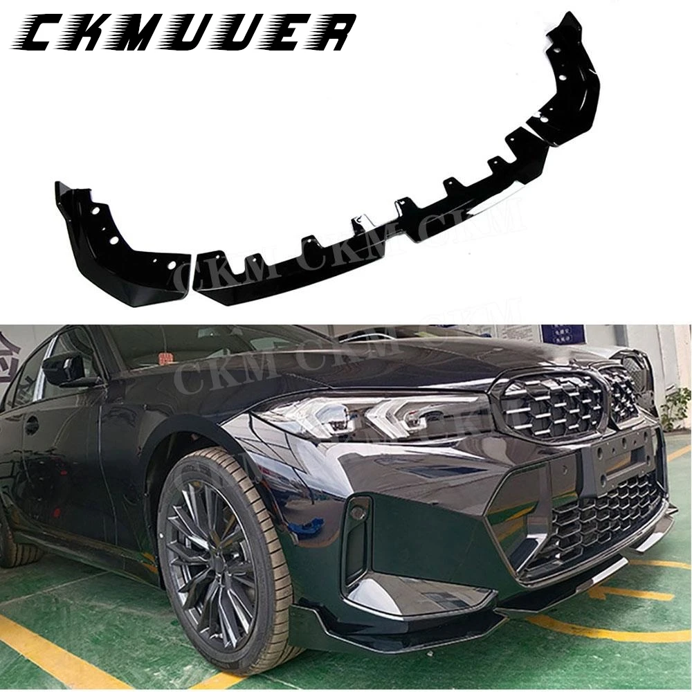 

CKMUUER комплекты кузова автомобиля для Bmw 3 серии G20 G28 M340i 2023 + ABS передний бампер, защита для губ, спойлер на подбородок, аксессуары для стайлинга