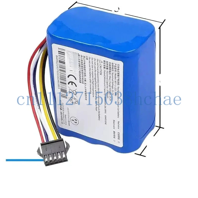 New 22.2V 3000mAh Battery Packs for Ecovacs Cleaning Robot