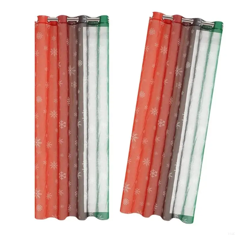 Bông tuyết thoáng mát rèm cửa lọc đầy màu sắc ánh sáng màu vải polyester hiện đại Y4QC
