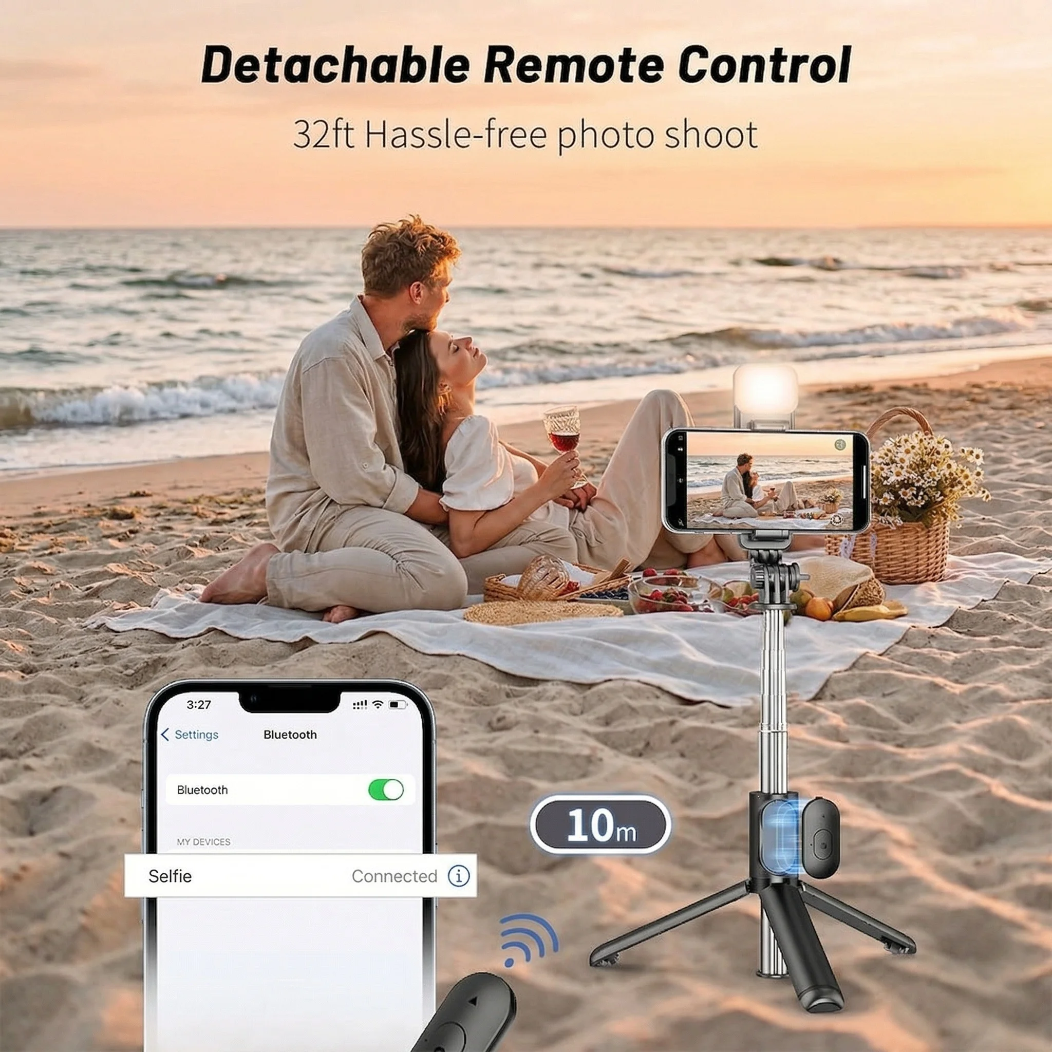Штатив-монопод для селфи 70 дю – обзор и цена Auto Tracking Tripod