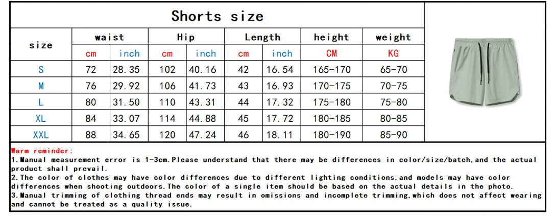 2025 New Men's Shorts Single-Layer Woven Quick Dry Solid Color Running Fitness Sports Casual American Fifth Pants Comfortable