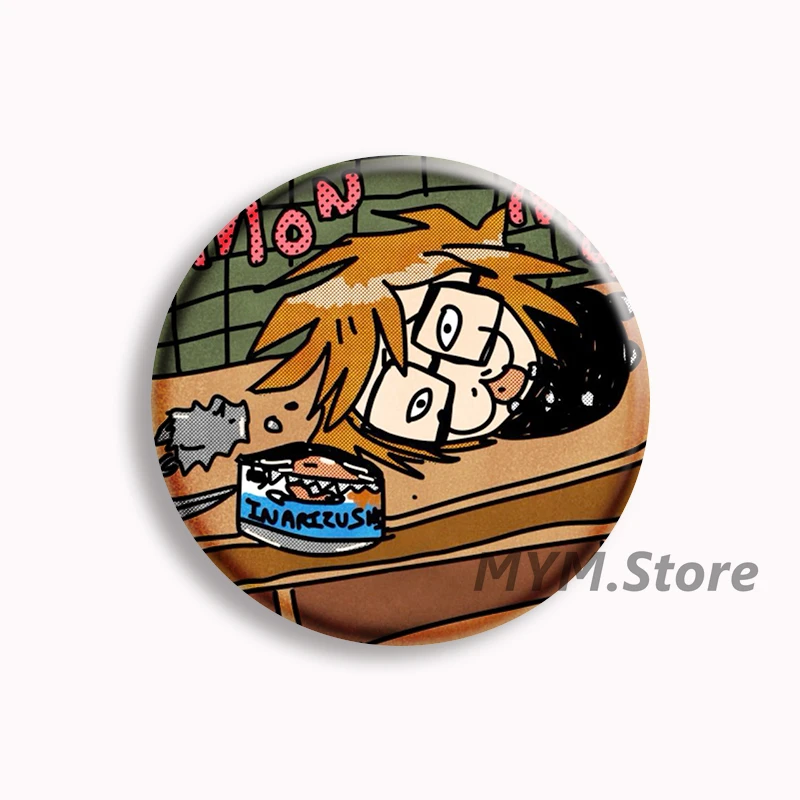 Ranfren Anime Soft Button Pin Randal Ivory Fanart Cartoon Brooch Badge Bag Decor Accessories Fans Collect Friends Gifts