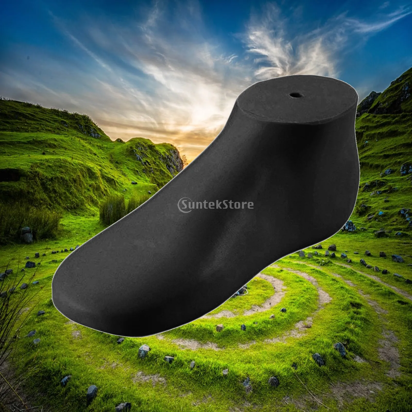 Foot Mannequin for Shoe Stretcher Sandals Support Display PVC Durable Retail Store Socks Jewelry Prop