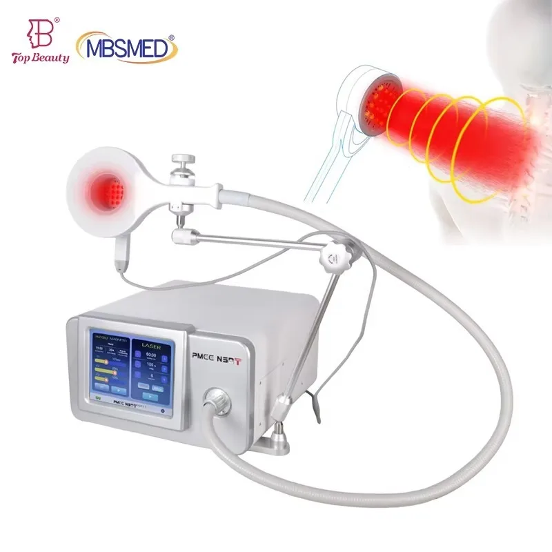 2 in 1 Newest Physio Magnetic Infrared Non-contact PEMF Therapy Device Magnetic Resonance EMTT Machine for Magneto Loop