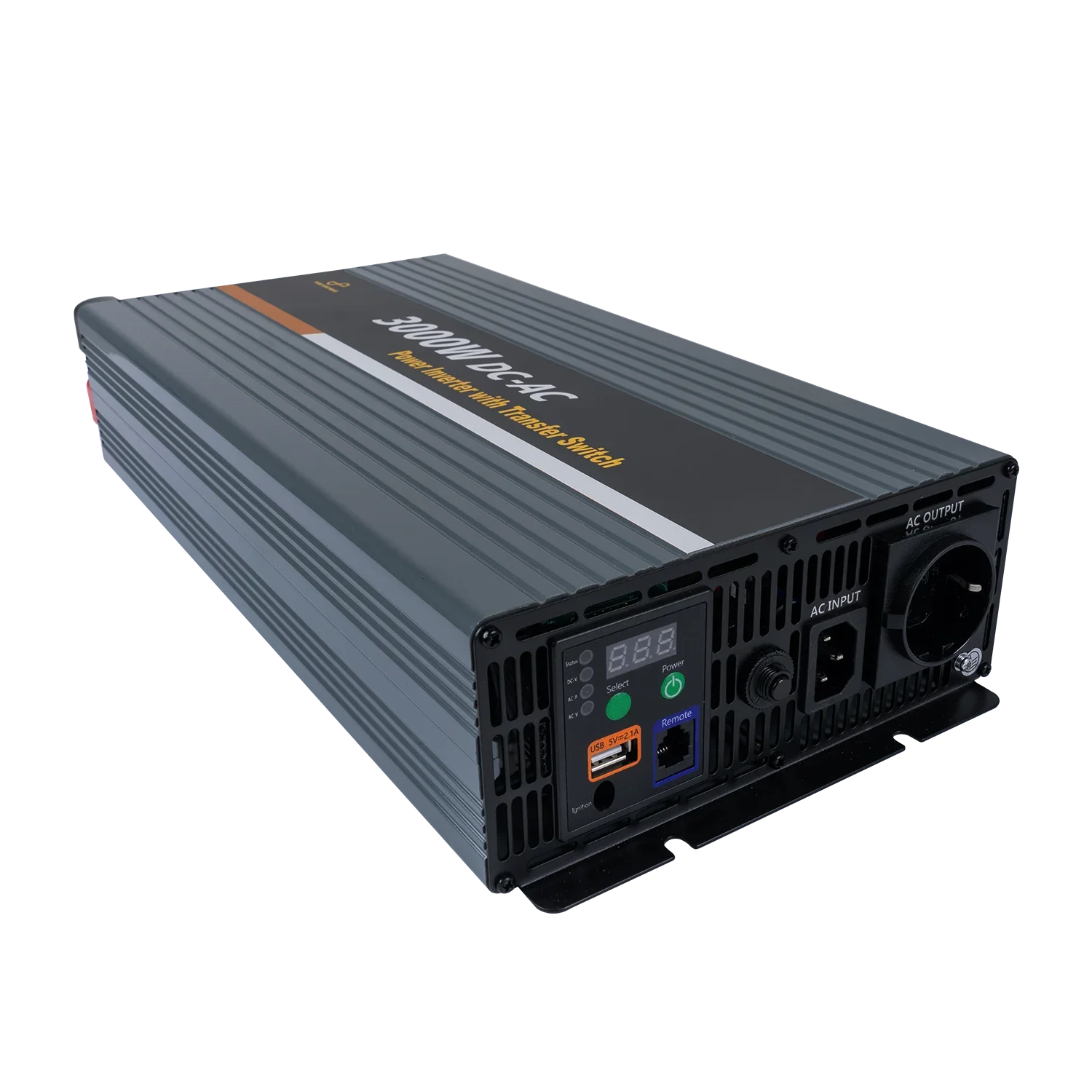 Million car inverter 3000W and peak power 6KW Equipped with mains conversion function