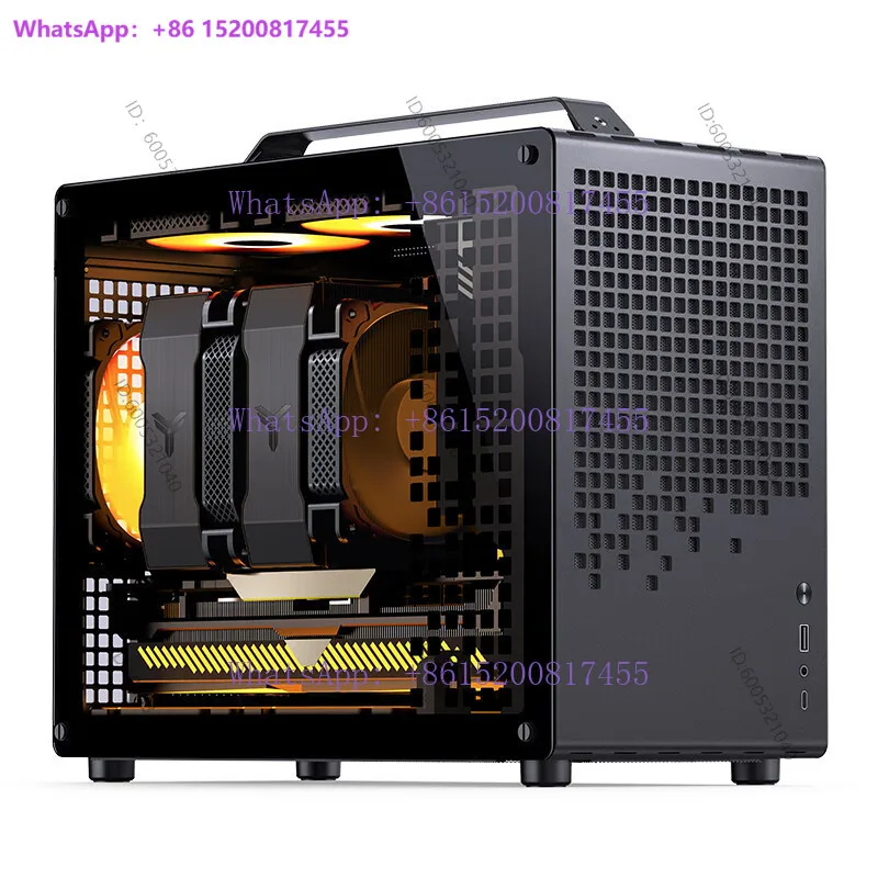 JONSBO Z20M-ATX/Removable Handle Chassis Black and White Orange Powder D32STD Standard Edition Chassis