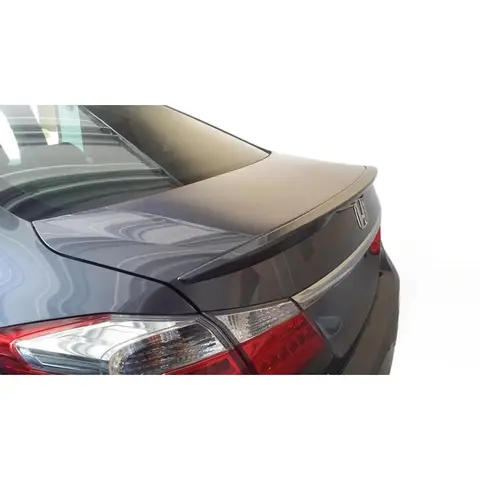 Factory Style Lip Spoiler Compatible with Honda Accord Sedan 20132017 Custom Painted in Factory Paint Code of Your Choice Inclu