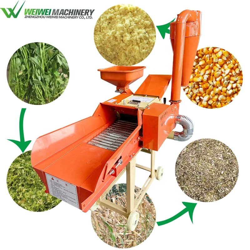 

Weiwei Animal Feed Processing Machine Chaff Cutter Machine Ensilage Machine on Hot Sale