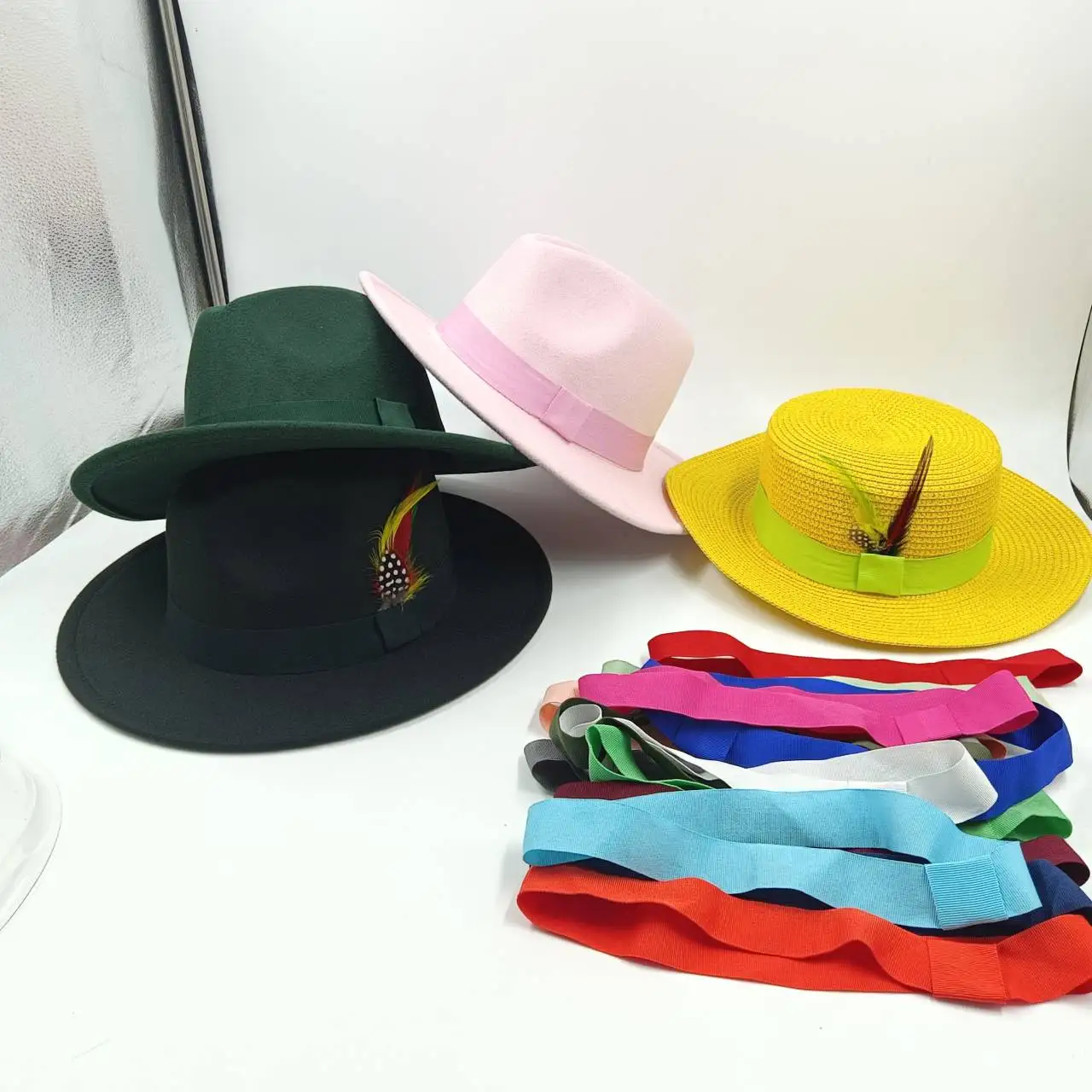 Hat Accessories Fedora Various Candy Colors Fashion Accessories Monochrome Block Accessories Jazz Hat Fedora кепкамужскня