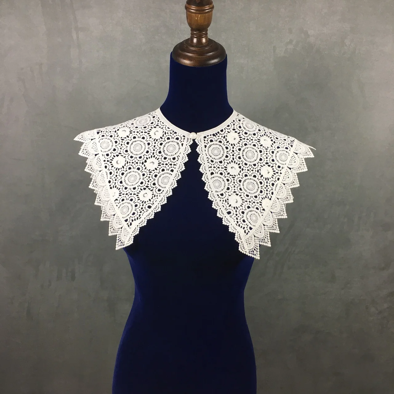 

Кружевная рубашка с ложным воротником, Маленькая шаль, белая короткая юбка с круглым вырезом для женщин, летние аксессуары