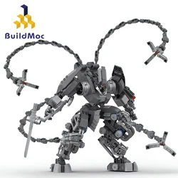 MOC Mecha Robot Building Blocks Sets Movie Mecha Warrior Model Toy Battle Robots Action Figure Bricks Blocks Kits Children Toys