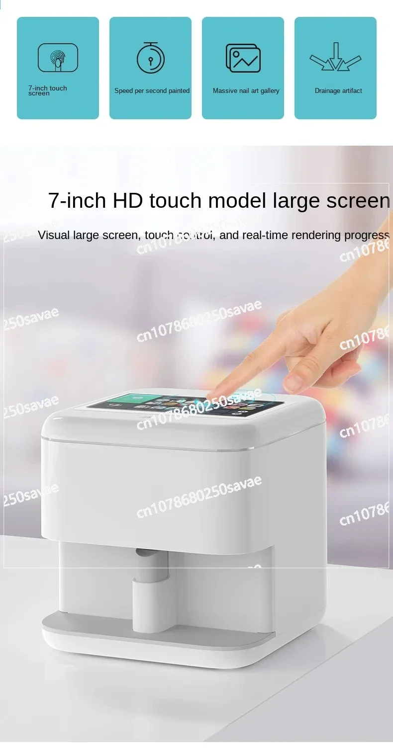 Nail Painting Machine Smart Manicures Printer Automatic Inkjet Printing