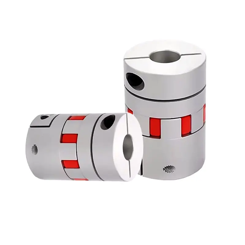 1pc XB D40L55 A Three Jaws Couple Aluminium Plum Flexible Shaft Coupling Motor Connector CNC Flexible Couplings 8/9/10/12-22mm