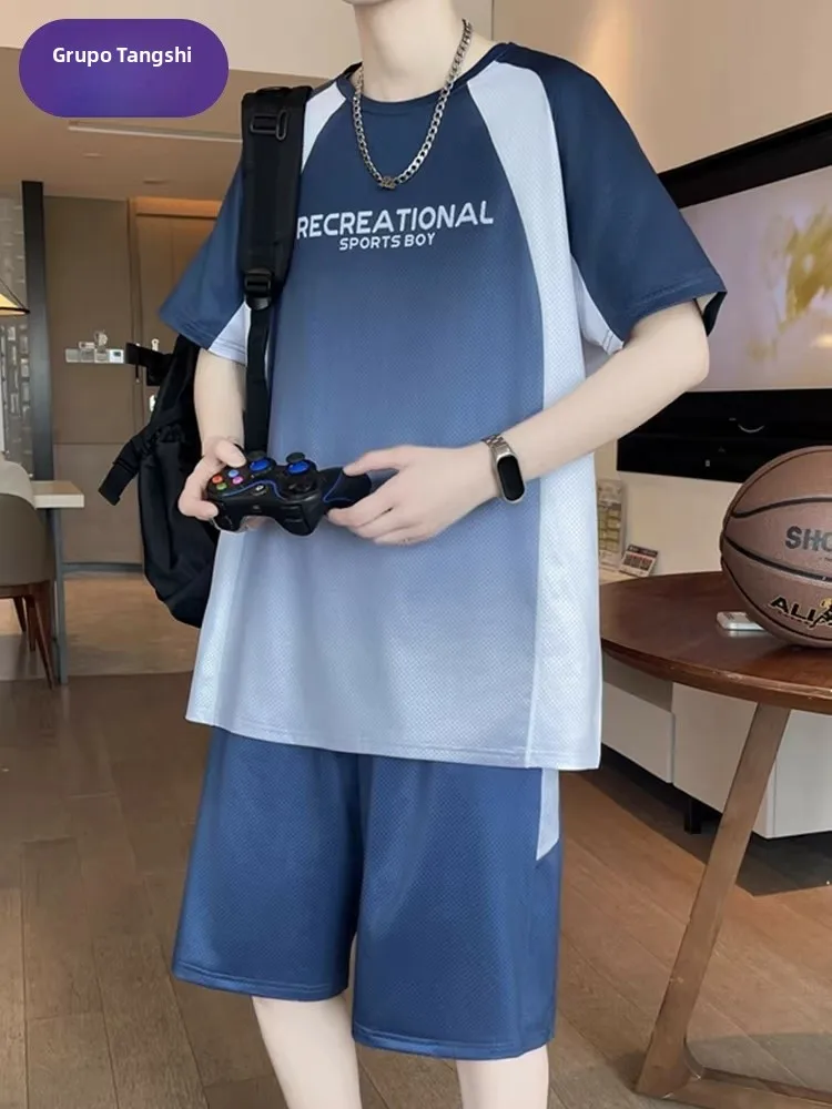 desso-men's-sportswear-ice-silk-short-sleeve-t-shirt-basketball-uniform-set-2026-new-summer-collection-polyester-fiber-youth