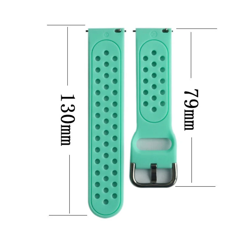 สร้อยข้อมือสายคล้องคอซิลิโคนสำหรับ Xiaomi Huami AMAZFIT Bip S U Pro Smart Watch สำหรับ Amazfit GTR 42Mm Correa GTS 4 3 2 2E สายรัดข้อมือ