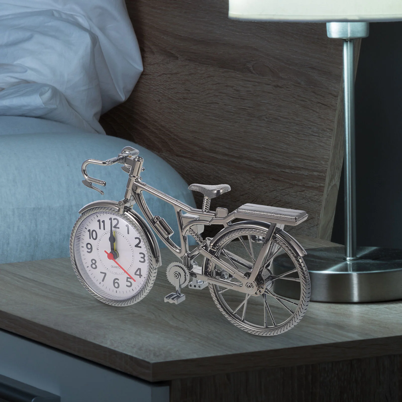 Clock Decoration Cool Alarm Clocks Bicycle Old Fashion Classic Retro Aesthetic Alarms Radio