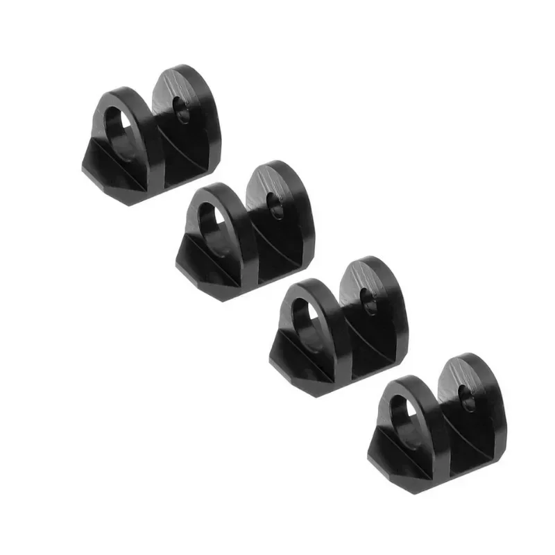 Protetor de Amortecedor em Liga de Alumínio 4PCS para ARRMA 1/18 Granite Grom/1/14 Typhon Grom - Protetor de Amortecedor Reforçado