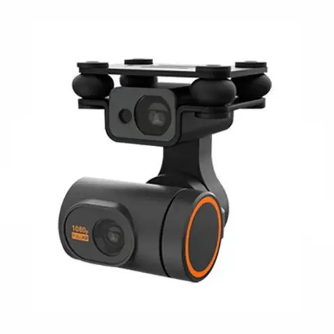 SkyDroid LED OAG DG C10 1080P FPV PTZ 카메라 짐벌 T12 H12 H16 H16Pro 멀티 로터 용 원격 제어와 호환 가능