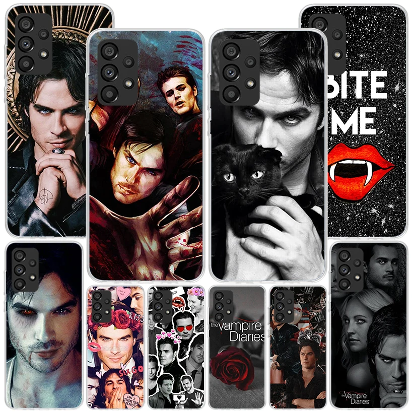 The Vampire Diaries Salvatore Phnoe Case for Samsung Galaxy A15 A55 A35 A25 A14 A54 A34 A24 A13 A53 A33 A23 A52 A12 A32 A22 A04S