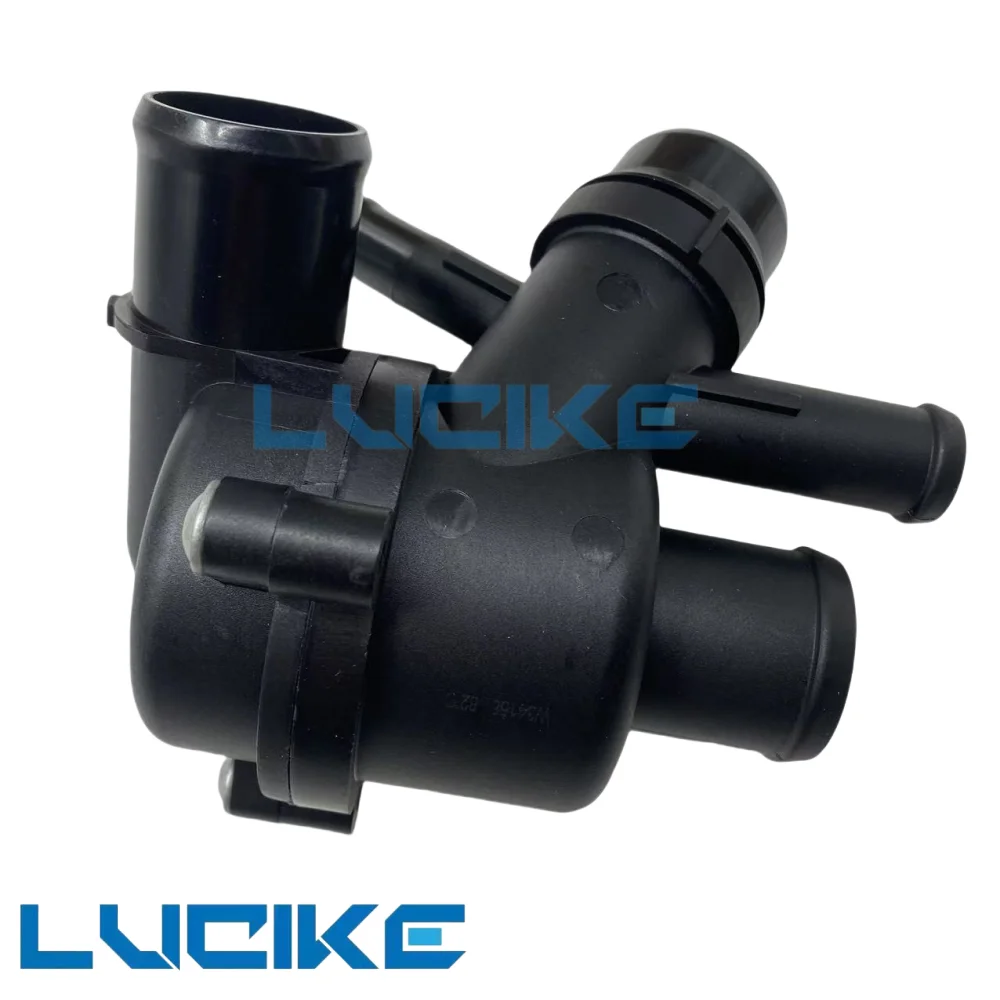 3.0L Diesel Coolant Thermostat Housing Assembly for Land Rover Discovery Range RoverWater Outlet Pipe LR033675 LR039254 LR062085
