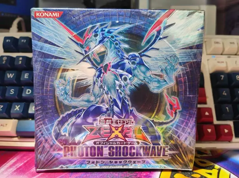 YuGiOh Official Konami 2011 ZEXAL Photon Shockwave SEALED Booster Box