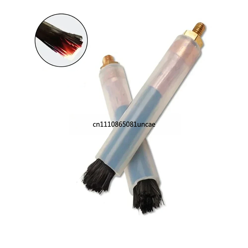 

10pcs Copper Head Weld Brushes For Weld Seam Bead Joint Cleaning Polishing Machine Welding Seam Cleaner M6/M8/M10