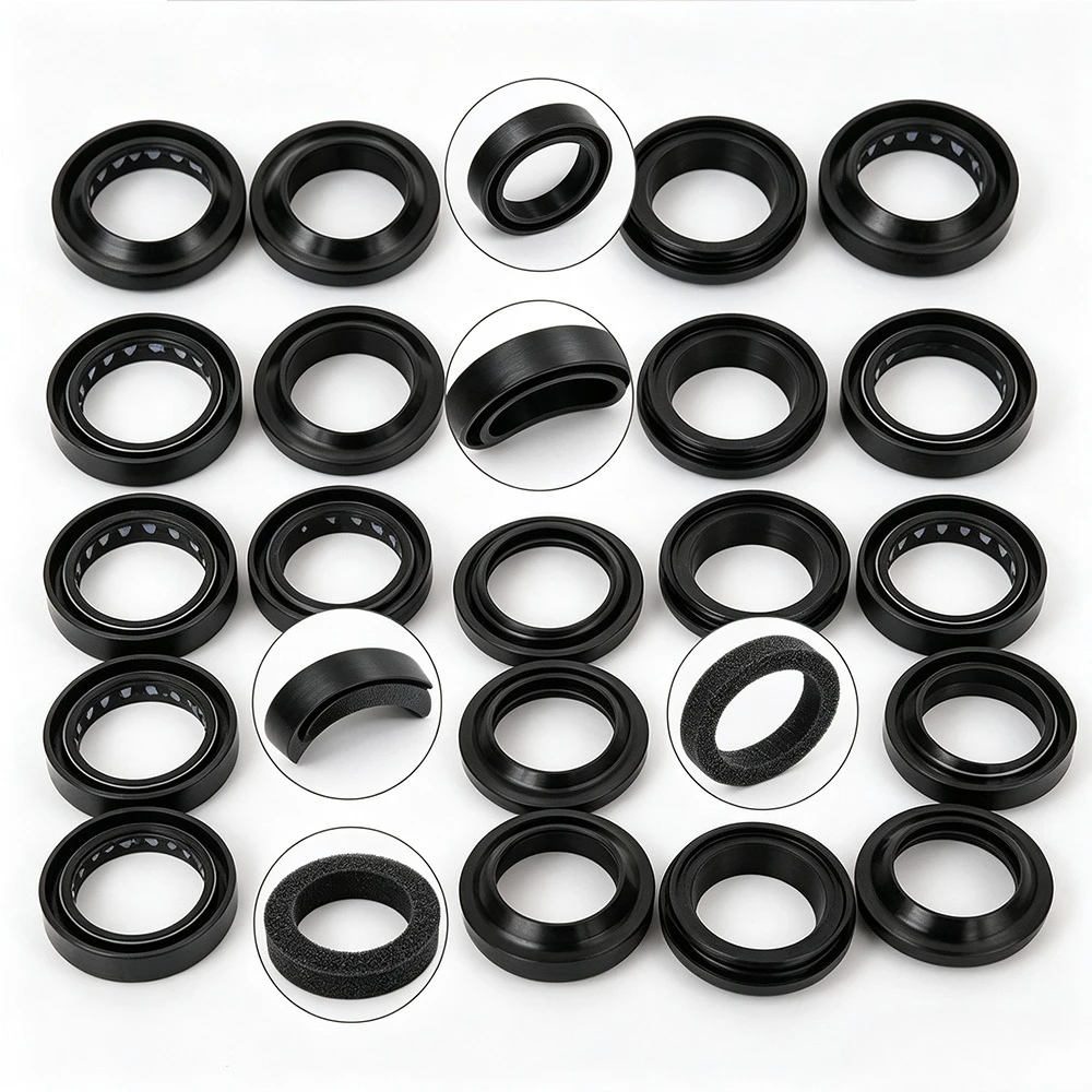 4pc/20pc 31x43x10.3 31 43 Front Fork Oil Seal 31*43 Dust Cover for KYMCO Agility 50 125 Like LX125 People 125 Vitality 50 YUP 50