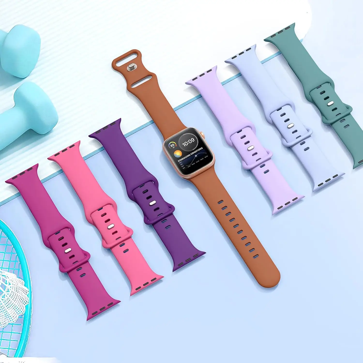 

Strap For Apple Watch Band 46mm 44mm 49mm 45mm 40mm 41mm 38 42mm correa bracelet iwatch series 10 8 SE 7 6 5 s4 3 s9 Ultra2 1