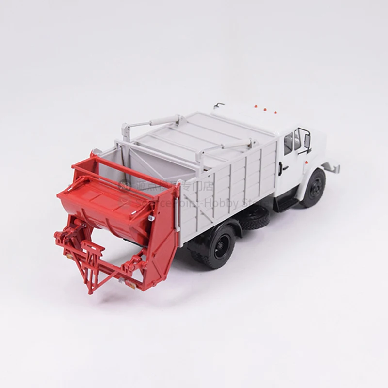 1:43 Scale Diecast Alloy Russian Sanitation Truck MKZ-10 (4333) Toy Car Model 103375 Classic Adult Souvenir Gifts Static Display