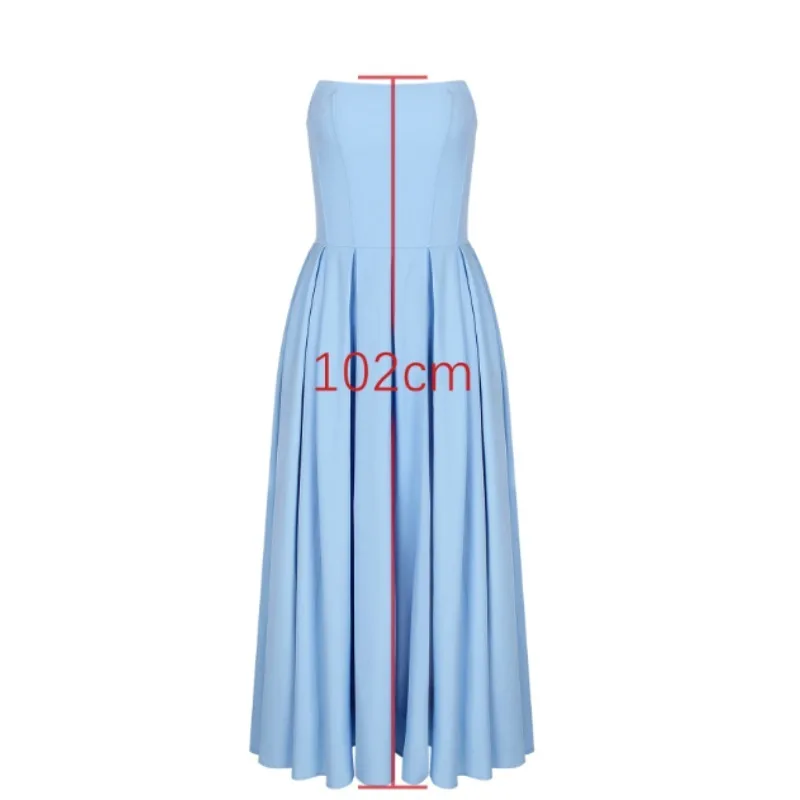 Zomer Nieuw in Elegante Strapless Flare Jurk Wit Sexy Corset Jurk Nacht Feestjurken Dames