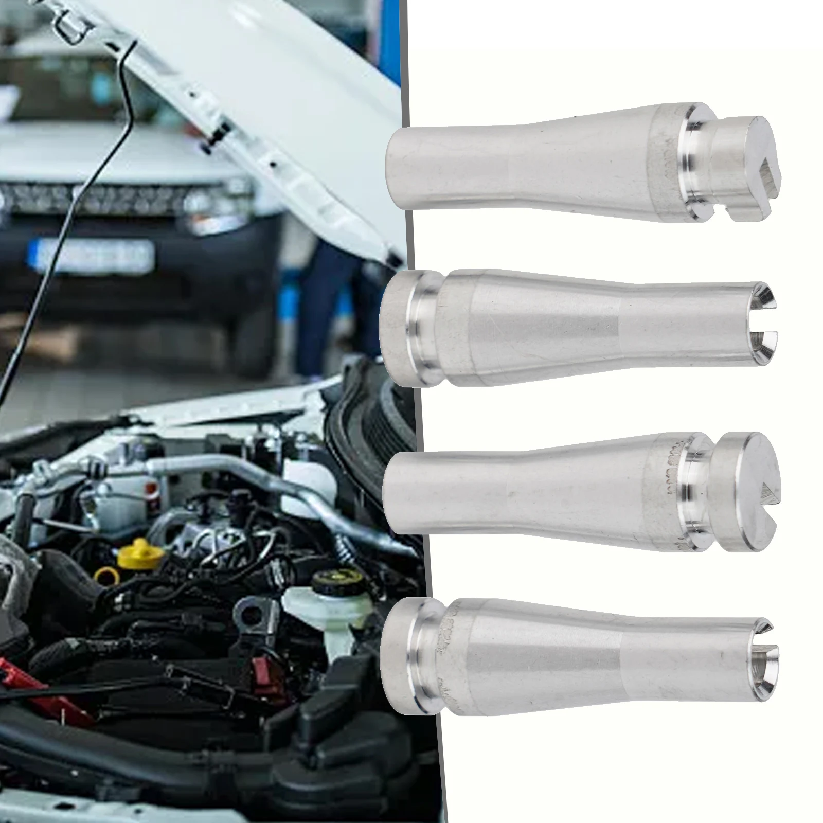 

4 шт./компл. комплект для ремонта кабеля защелки задней двери, серебристый 02ITR1202DSL для Ford E-Series F150F/250/F-350, запасные части для салона автомобиля