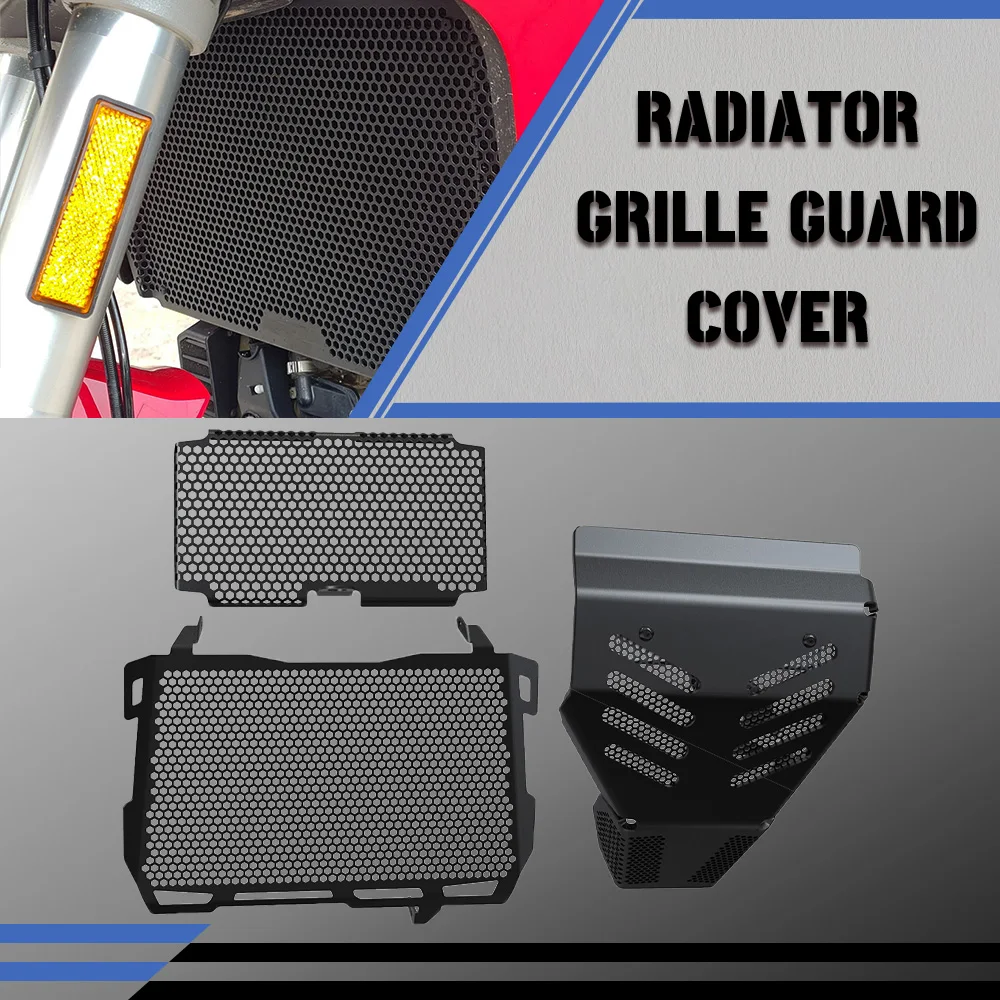 

Motorcycle Radiator Guard Grille Cover Protector Oil Engine Guard Set For Ducati MultiStrada V2 950 S/V2 S 2022 2023 2024 2019