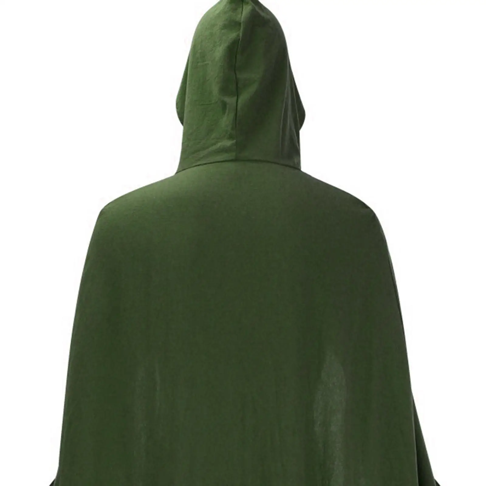 مقنعين كيب تأثيري الشرير القرون الوسطى كيب الساحرة كيب كيب زي ملحق للجنسين الكبار الرجال مرحلة الأداء لعب الأدوار