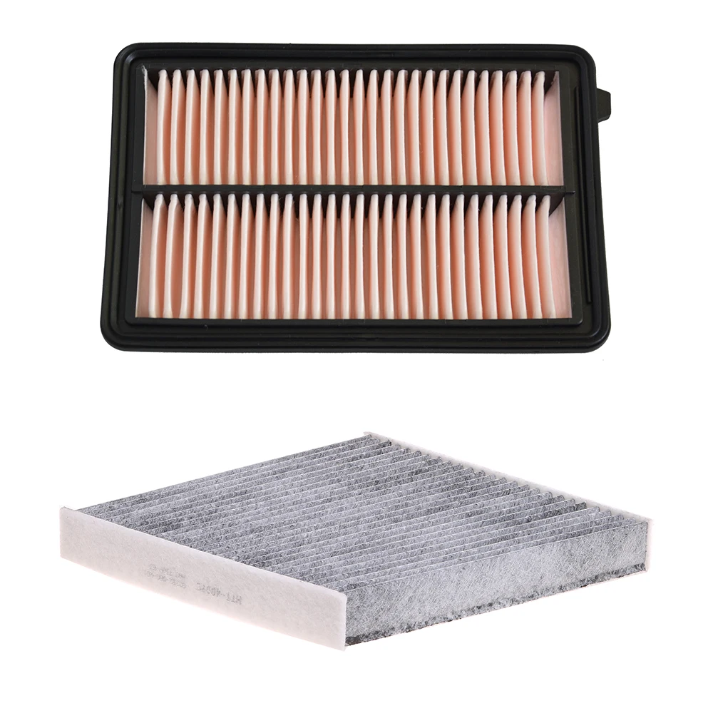 

2Pcs Cabin + Air Filters Kit For Honda CR-V (RM) 2.0L 2012 2013 2014 2015 2016 2017 17220-R6A-J00 8100407XKY00A 80292-SBG-WO1