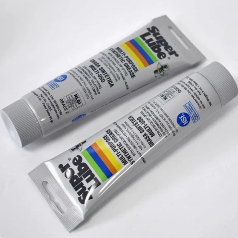 Super Lube 21030 Синтетическая смазка из ПТФЭ 3 унции NSF Пищевая смазка для подшипников цепной направляющей - Оригинальный продукт