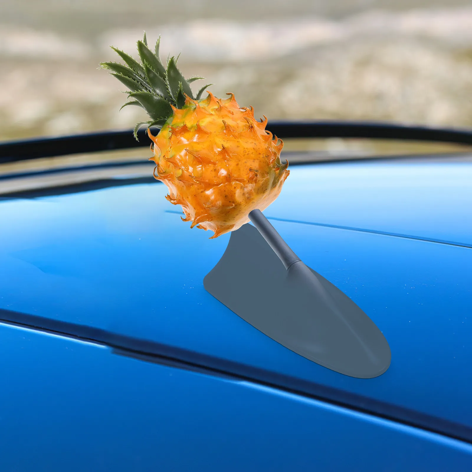 

Car Roof Decoration Cute Pineapple Antenna Topper Car Exterior Ornament Vehicle Decoration Antenna Toppers for Vehicles Auto
