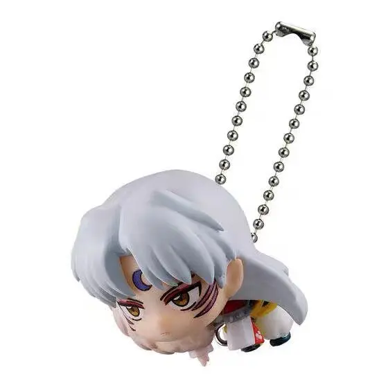 Bandai Inuyasha Connected Figure Pendant Sesshomaru Shippo Kagome Higurashi Gashapon Capsule Hanging Charm For Anime Collectors view 5