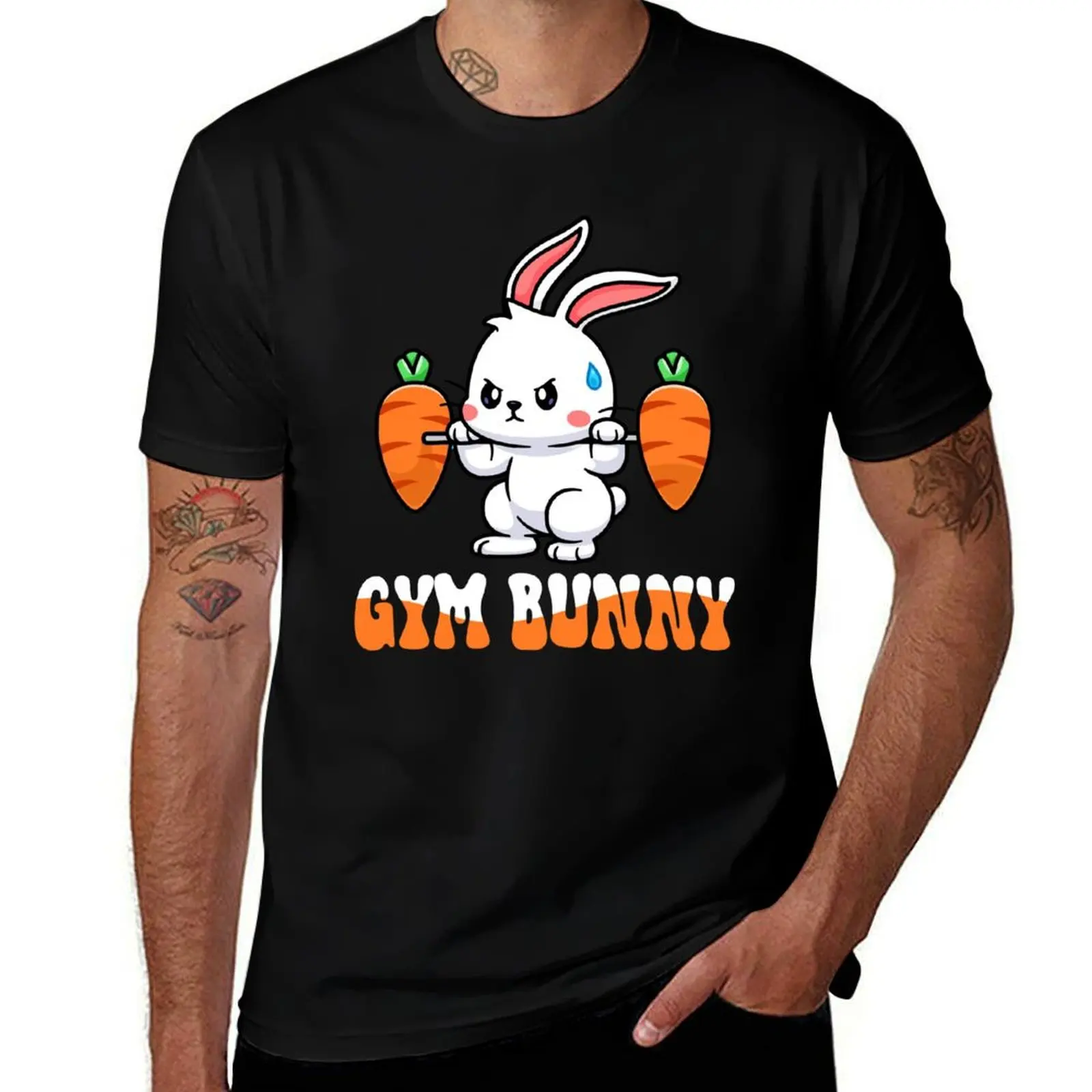 Gym Bunny Easter Shirts, Easter Bunny Shirt, Easter Shirts, Funny Shirts, Gymer Tee, Gift For Men T-Shirt
