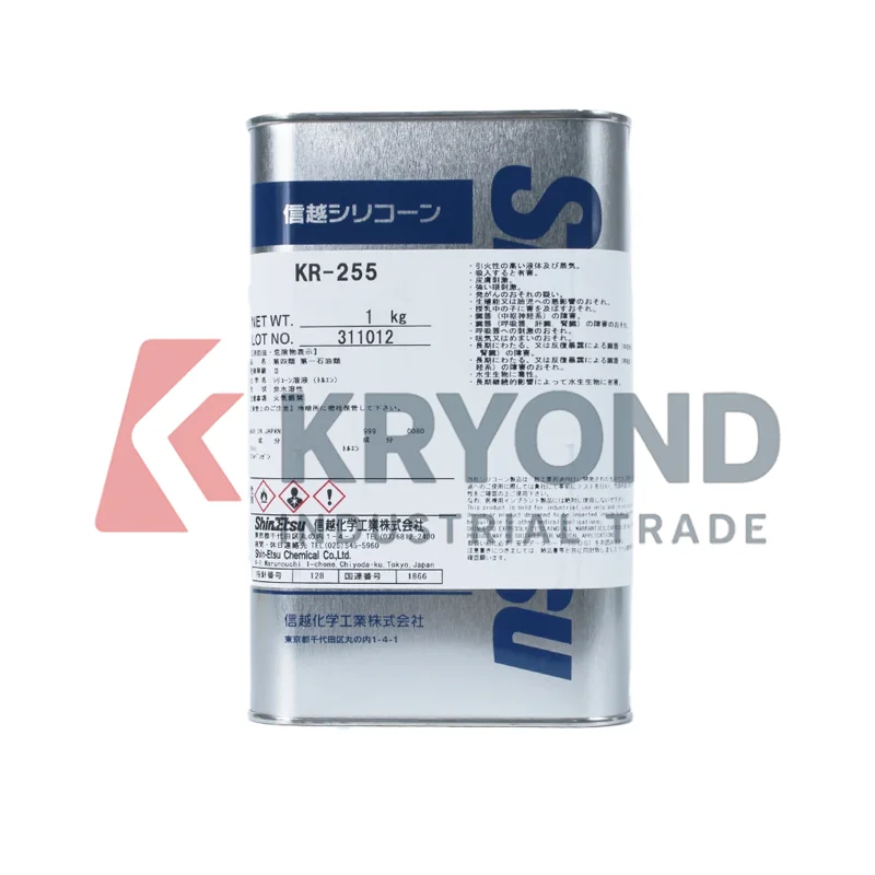 ShinEtsu KR-255 Silane Agent 1kg Epoxy Modified Silicone Adhesion Promoter for Coatings Sealants and Electronic Material