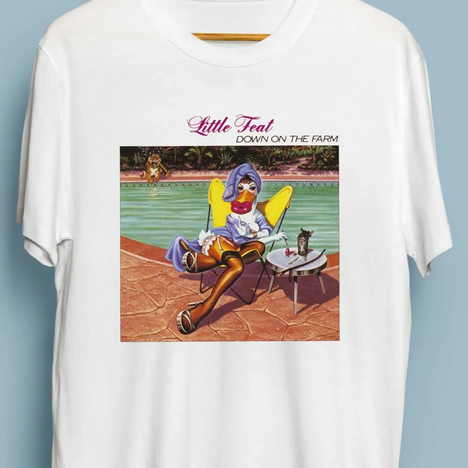 Vintage Little feat T Shirt Size S 5XL vintage Washed Versatile Casual graphic Stylish Soft homme Breathable designer clothes