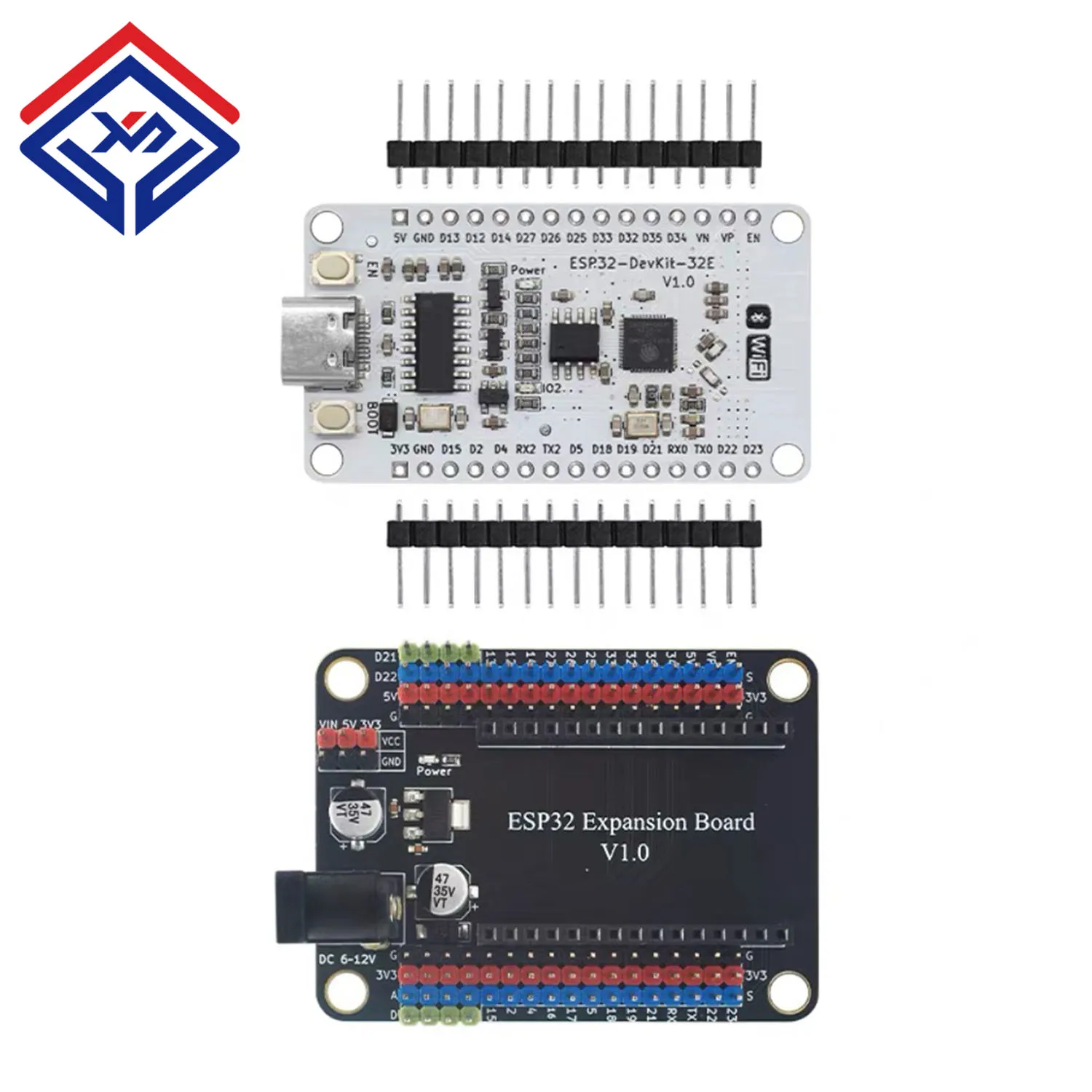 ESP32 Development Board WIFI Bluetooth Dual Core CPU Wireless Module ESP32 DevKitC 32E Core board V3