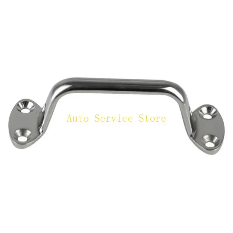 

462A Heavy Duty 6" Steel Boats Handrail Anti Rusts Marine Hardware Comfortable Hold Handrail for Secure Marine Navigation