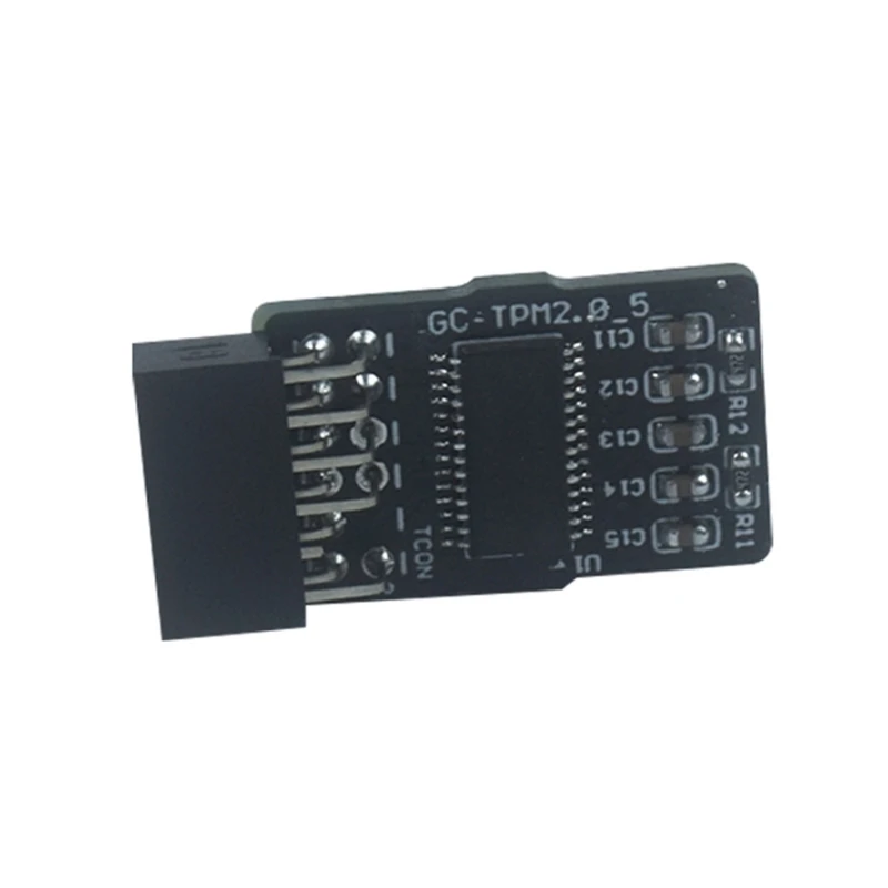 M17B TPM 2,0 12-контактная плата модуля безопасности шифрования дистанционного управления TPM2.0 LPC 12-контактная карта платы