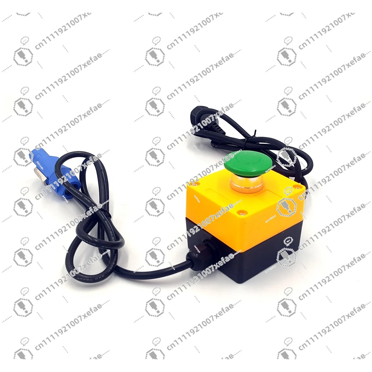 Party Equipment Plastic & Metal Motorized Button Controller Press 1 Channel Trigger Box for Stage Effects Machine