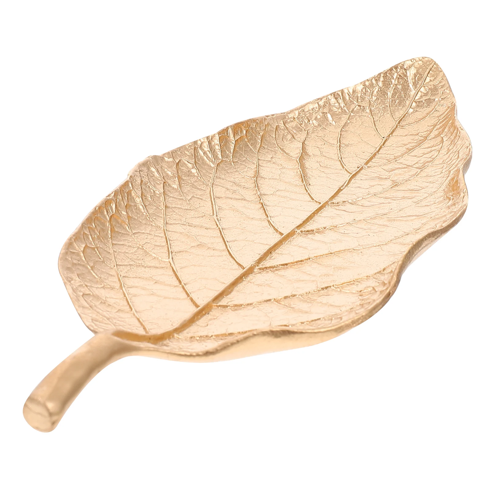 

1 шт. металлический поднос для ювелирных изделий в форме листа из цинкового сплава, декоративный держатель для хранения, домашний настольный декор, кольцо, ожерелье