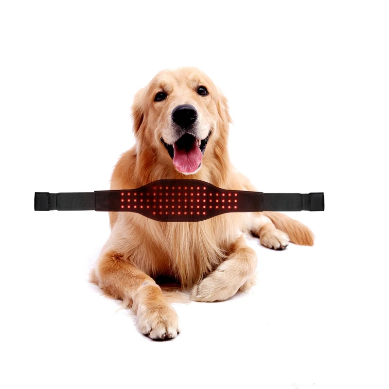 Dog Red Light Therapy Warp 660nm 850nm Handheld Light Therapy for Pets Wound Healing LED Wrap Animal Treatment